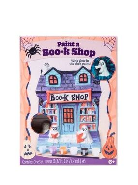 Book Lovers Paint A Boo-K Shop Art Paint Set Kit